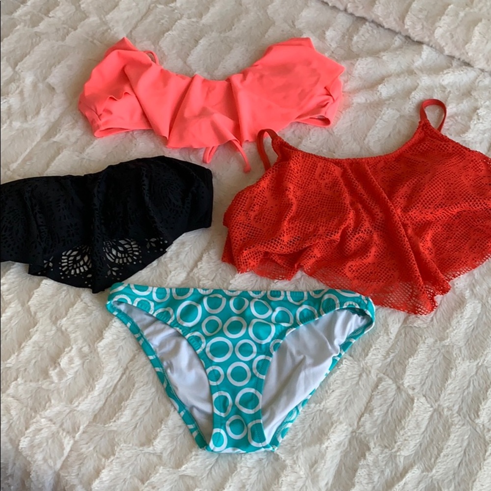 4 Pc Bikini Separates Size Small - image 1